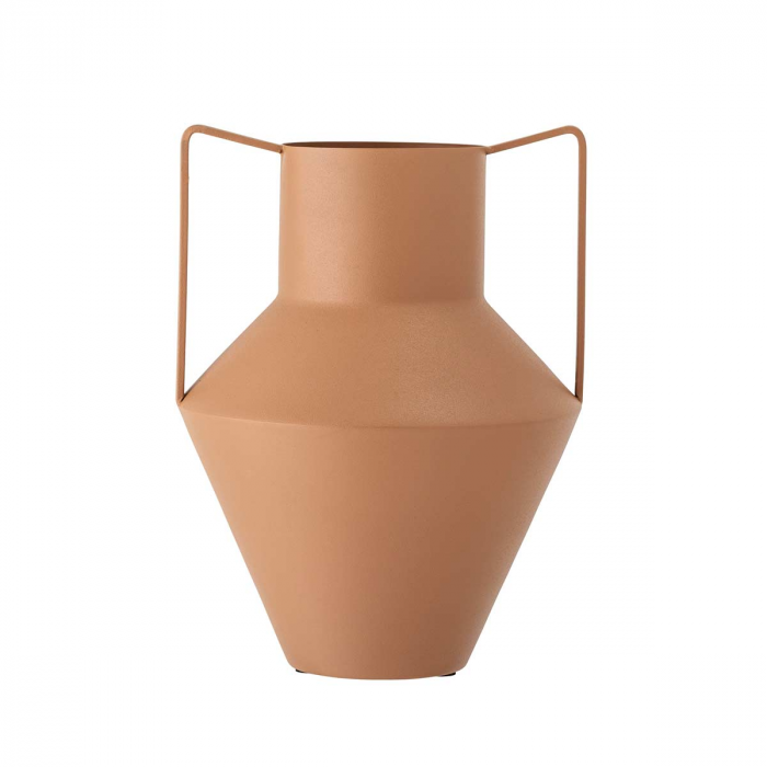 Lola - Vaso marrone in metallo