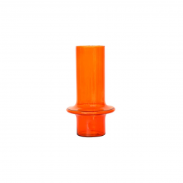 Paprika - Vaso in vetro rosso arancio