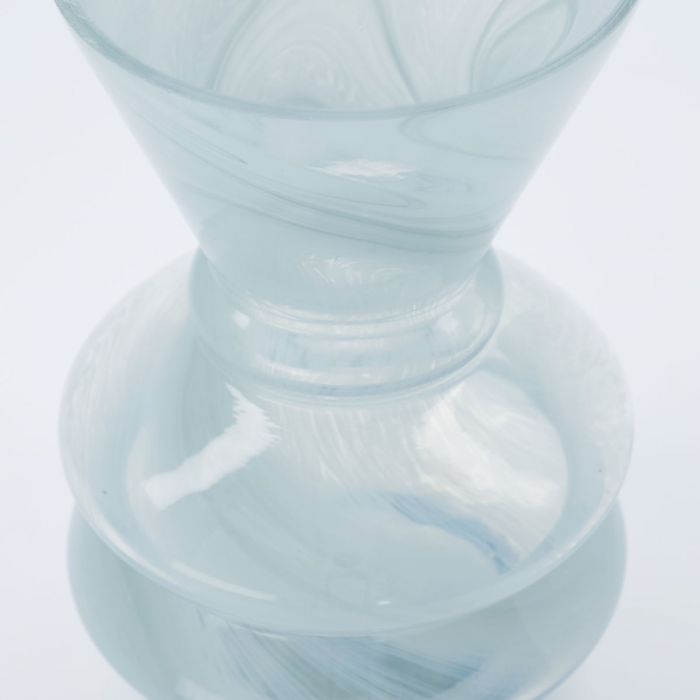 Viel - Vaso in vetro soffiato azzurro
