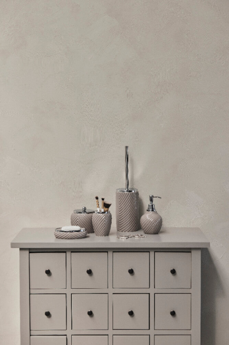 Milda - contenitore con coperchio ceramica marrone