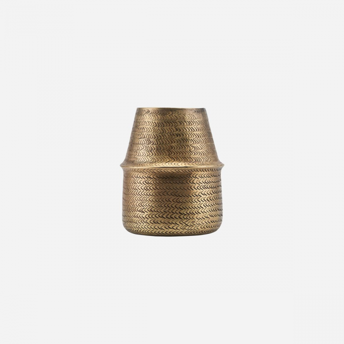 Rattan - vaso in ottone