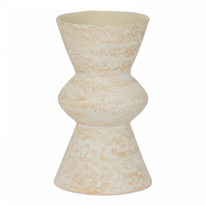 Pablo - vaso in ceramica bicolore