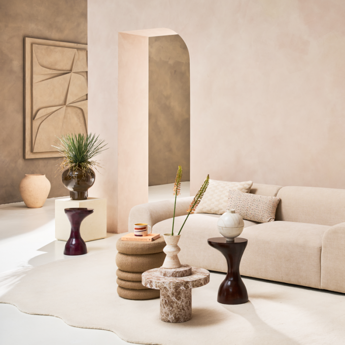 Pablo - vaso in ceramica bicolore