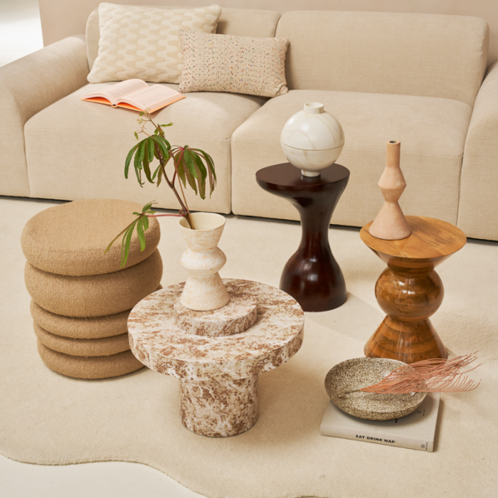 Pablo - vaso in ceramica bicolore