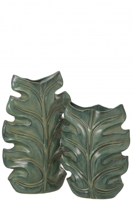 Poseidon - Vaso in ceramica verde