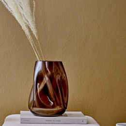 Ivory - Vaso in vetro moka