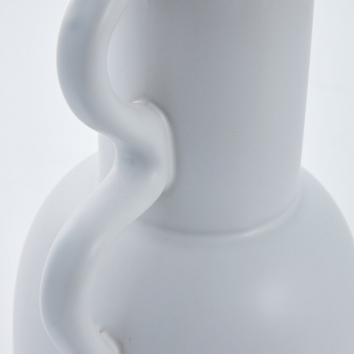 Suselle - Vaso anfora bianco in ceramica