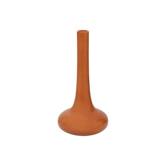 Enlightment - Vaso in terracotta lucida
