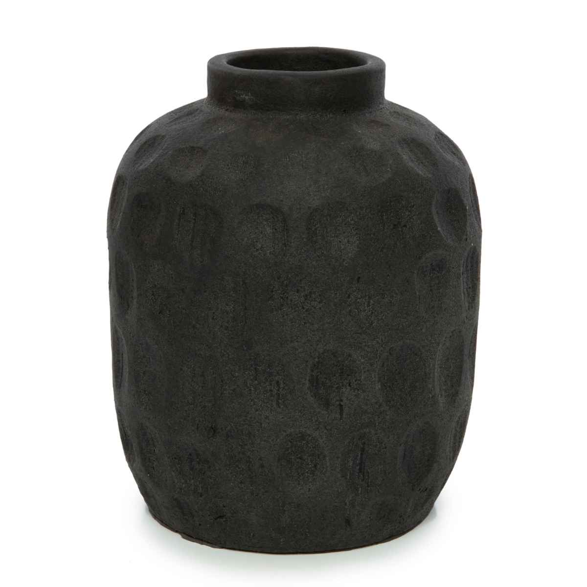 Trendy - Vaso moderno in terracotta, nero