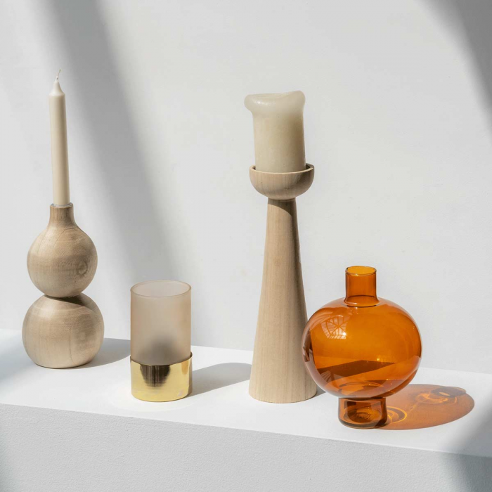 Golden oak - Vaso tondo
