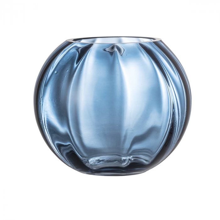 Abas - Vaso in vetro azzurro