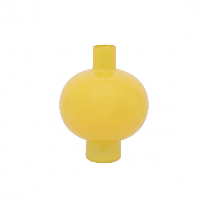 Round - Vaso tondo giallo