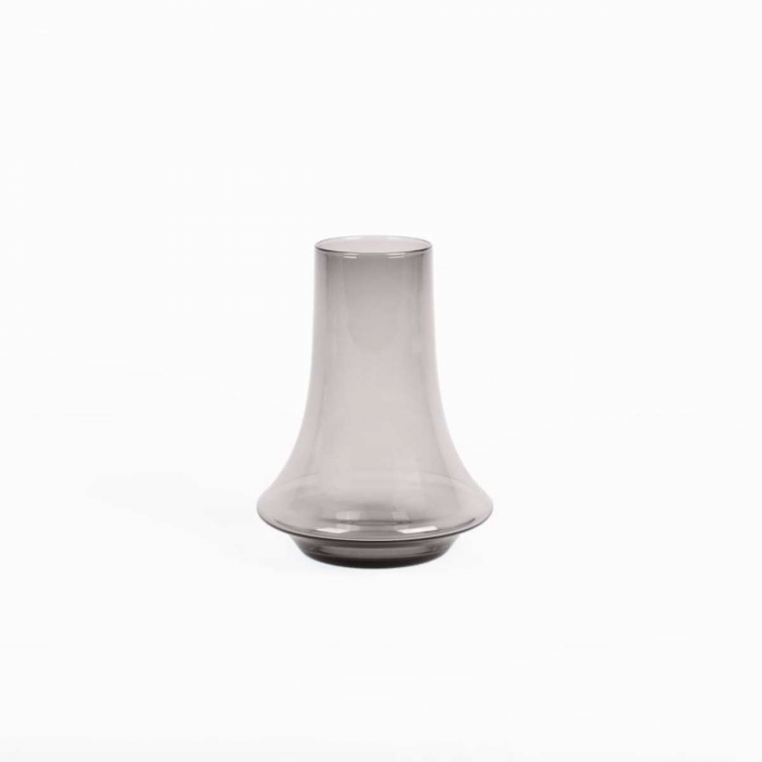 Spinn - vaso in vetro soffiato grigio