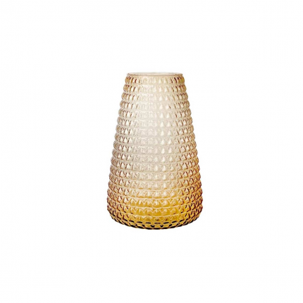 DIM Scale large - vaso in vetro soffiato ambra chiaro DIM Scale large - vaso in vetro soffiato ambra chiaro