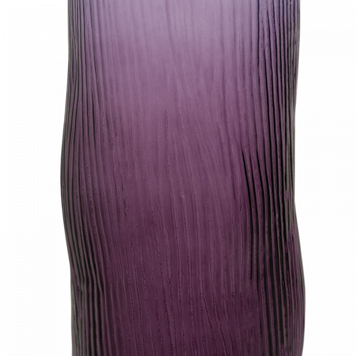 Yuli - vaso in vetro riciclato viola