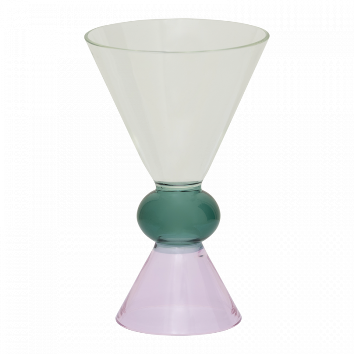 Ayo Pink - bicchieri da vino in vetro, 4 pezzi
