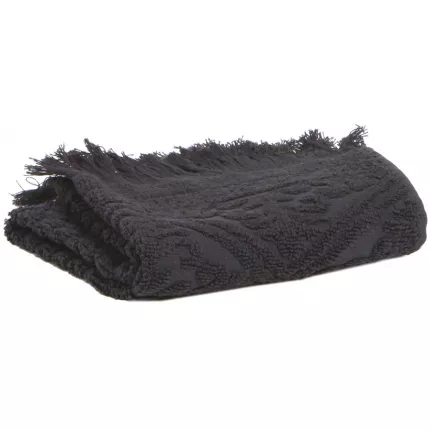 Zoe Carbone - Telo doccia grigio scuro  70 X 140