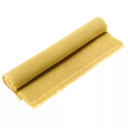 Elly - tappetino giallo curry, 54 X 64