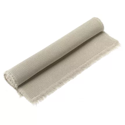 Elly - Tappetino da bagno in cotone beige, 54 X 64