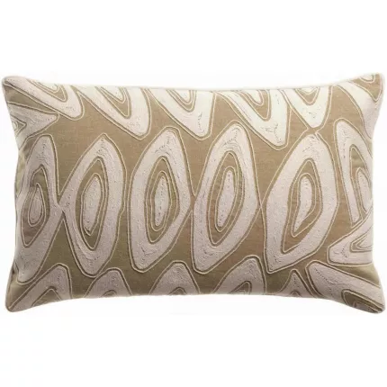 Leya - Cuscino ricamato neige 40 X 65