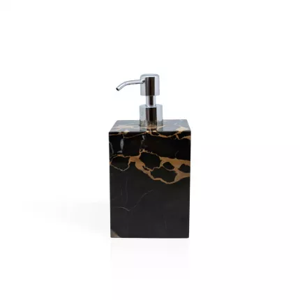 Squared - Dispenser sapone in marmo Portoro