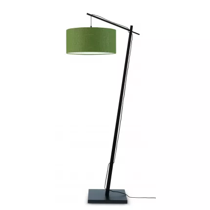 Andes  - lampada da terra con paralume verde foresta