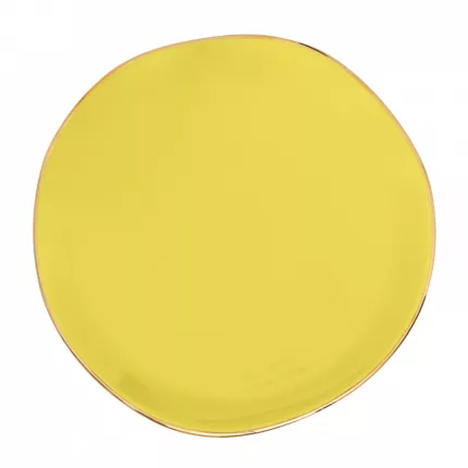 Good Morning - set 4 piatti verde lime - diametro 17 cm