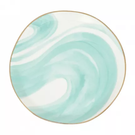 Good Morning - set 4 piatti, 17 cm - Emerald Green
