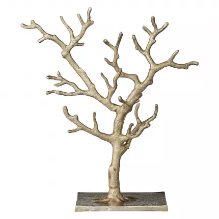 Tressa - Portagioie albero oro chiaro 33 cm.