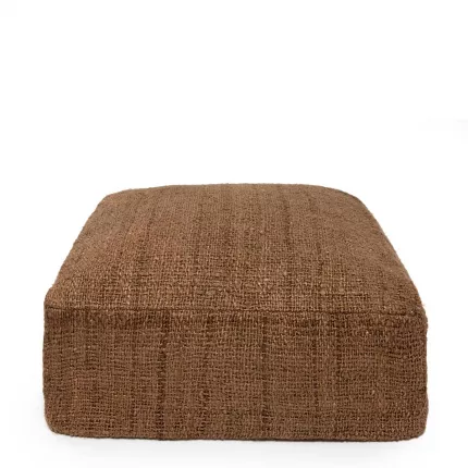 Oh my Gee Brown - Pouf quadrato marrone