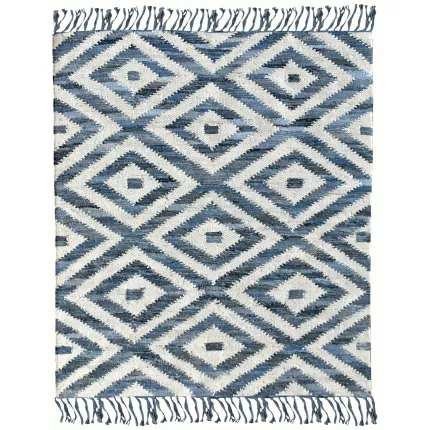 Soraya - tappeto blu geometrico 160 X 230