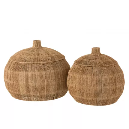 Dalila - Set di due ceste in juta