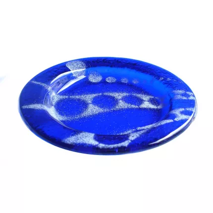 Flux - Sottobicchiere in vetro blu