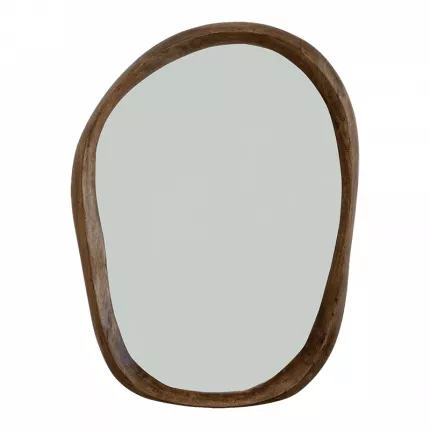 Shizu L - specchio con cornice di legno