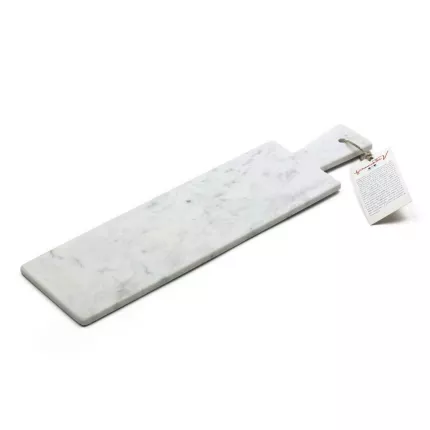 Tagliere in marmo bianco lungo