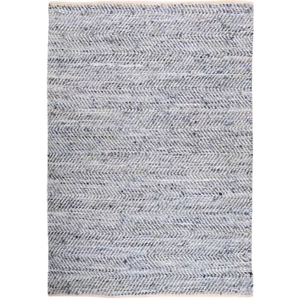 Atlas - Tappeto bianco e blu 160 X 230