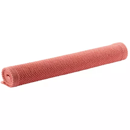 Etia Corail - Tappeto da bagno rosso corallo 54 X 64