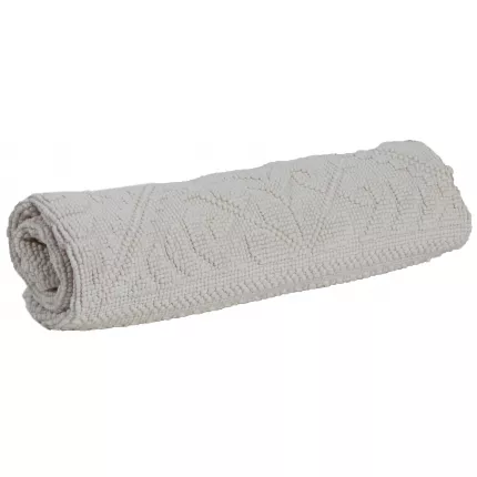 Enzo - Tappeto da bagno tinta naturale 54 X 110