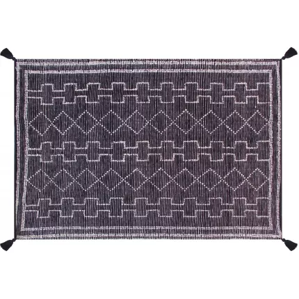 Gimie - Tappeto avorio e grigio scuro 190 X 290