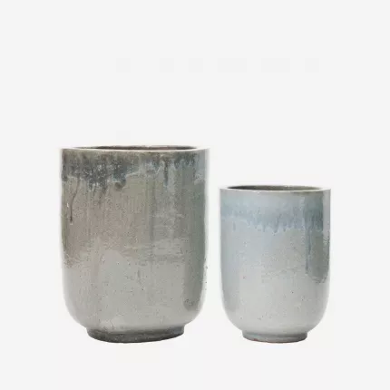 Pho - set vasi grigi in terracotta