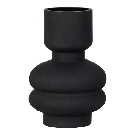 Nero - Vaso in vetro opaco