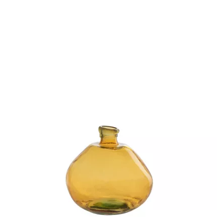 Olivia - Vaso vetro Ocra Piccolo