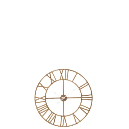 Roman - orologio da parete in rattan