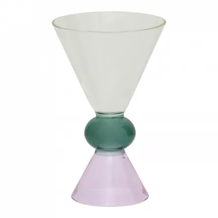 Ayo Pink - bicchieri da vino in vetro, 4 pezzi