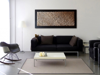 Decorare con i quadri materici