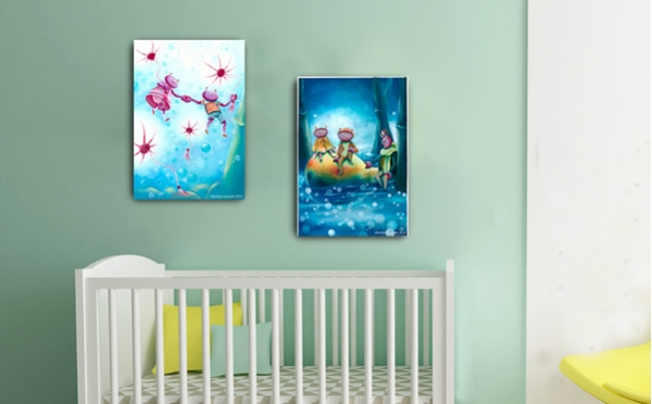 Livingdeco quadri per camerette, decorare la stanza dei più piccoli Quadri per bimbi