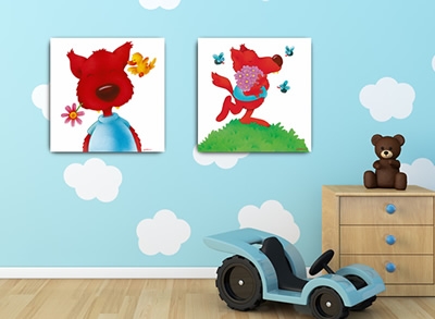 Quadri per camerette, decorare la stanza dei più piccoli